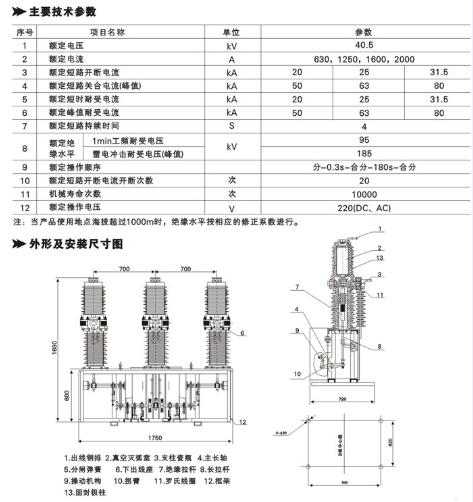 新疆高压真空断路器价钱