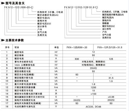 户内高压气式负荷开关厂家